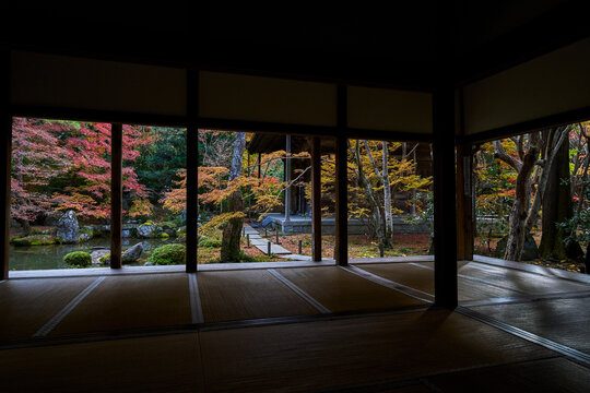 View from Rengeji Temple in Kyoto, Japan	
