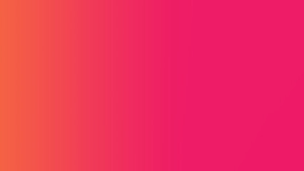 Neon Pink and orange color gradient background. Banner template.