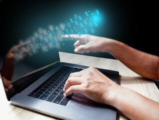 People are using 010101 binary decoder keyboard programmers to develop tech industry and online...
