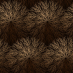 Vector pattern abstract drawing of colored spirals. Abstraction for print and web.