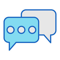 Naklejka premium Chat Icon