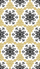 Abstract geometric pattern. Seamless vector background. Graphic modern texture.