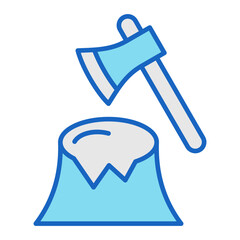 Obraz premium Deforestation Icon