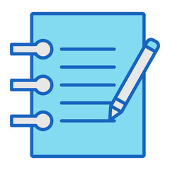 Fototapeta premium Notebook Icon