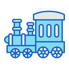 Fototapeta na wymiar Toy Train Icon