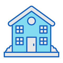 Fototapeta premium Chalet Icon