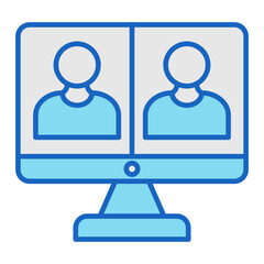 Online Meeting Icon