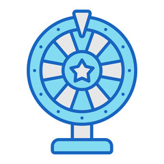 Obraz premium Wheel Of Fortune Icon