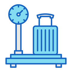 Luggage Scale Icon