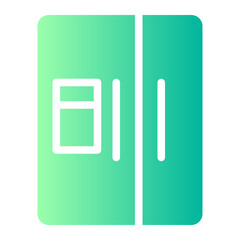 fridge gradient icon