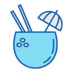 Coconut Drink Icon
