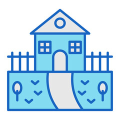 Obraz premium Village Icon
