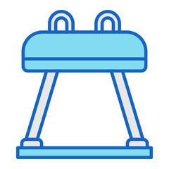Obraz premium Pommel Horse Icon