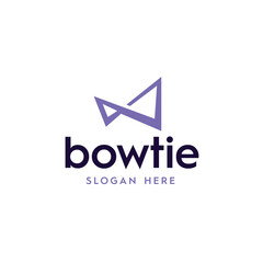 Bowtie Logo Icon Design Vector Template