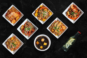 Wok seven-course lunch.