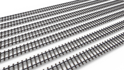 鉄道 線路 鉄路 rail track	
