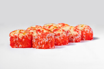 California roll with hot cheese.