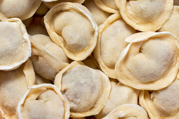 Dumplings with silver carp fillet