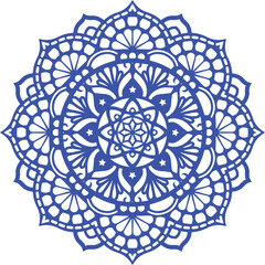 Mandala for adult coloring book,coloring page,print on product, laser cut, paper cut and so on. Vector illustration.