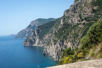 Fototapeta na wymiar Pictures from the Costa Amalfi