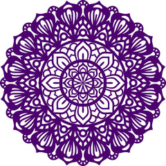 Mandala for adult coloring book,coloring page,print on product, laser cut, paper cut and so on. Vector illustration.