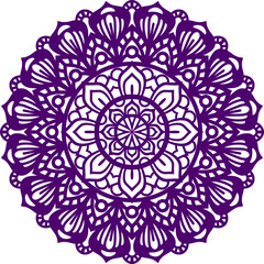 Mandala for adult coloring book,coloring page,print on product, laser cut, paper cut and so on. Vector illustration.