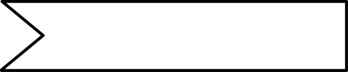 ribbon vector design illustration isolated on white background 