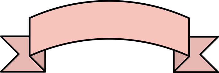 ribbon vector design illustration isolated on white background 