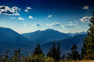Fototapeta na wymiar Mount Revelstoke Mount Revelstoke National Park British Columbia Canada