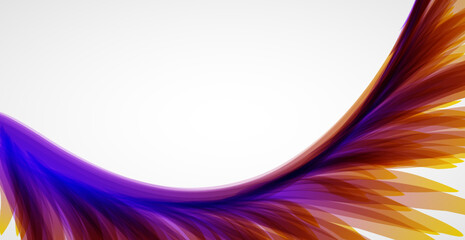 Naklejka premium Abstract background with gradient colors with neon lighting.
