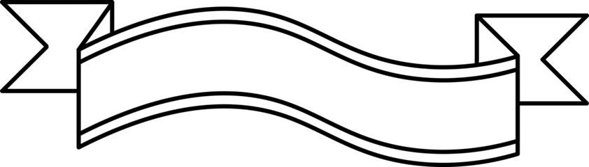 ribbon vector design illustration isolated on white background 
