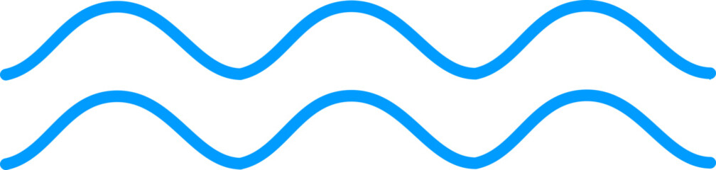 wave vector design illustration isolated on white background 