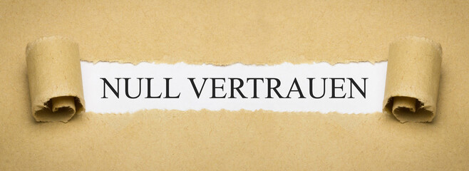 Null Vertrauen