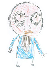 Drawing of 6 years old child