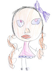 Drawing of 6 years old child