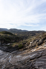 landscape in the morning