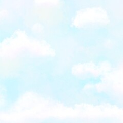 Plakat blue sky background