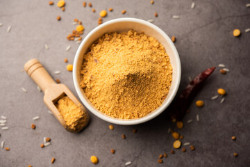 Idli Podi or chutney Powder- dry condiment for South Indian breakfast