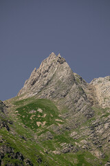 mountain landscape with sky