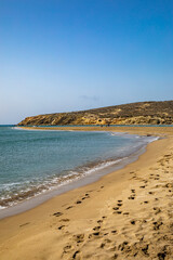Macheria beach on Rhodos island, Dodecanese