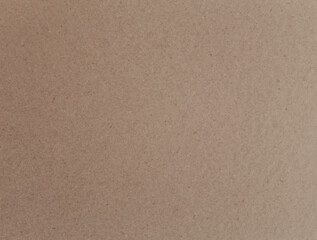 Fototapeta na wymiar Paper background, top view close up. Horizontal brown craft paper texture.
