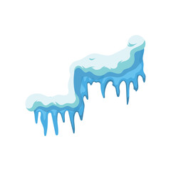 IcIllustration of icicle for decoration. 