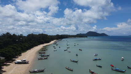 Rawai Beach lies at the southernmost tip of Phuket. This west-facing beach is very pleasant, with plenty of trees providing shade. 