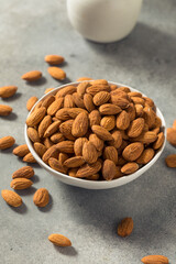 Raw Organic Brown Almonds