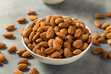 Raw Organic Brown Almonds