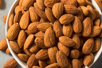 Raw Organic Brown Almonds