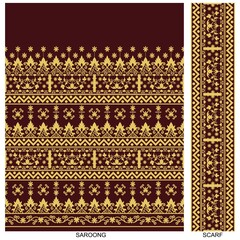 TAPIS LAMPUNG PEPADUN FIR MOTIF