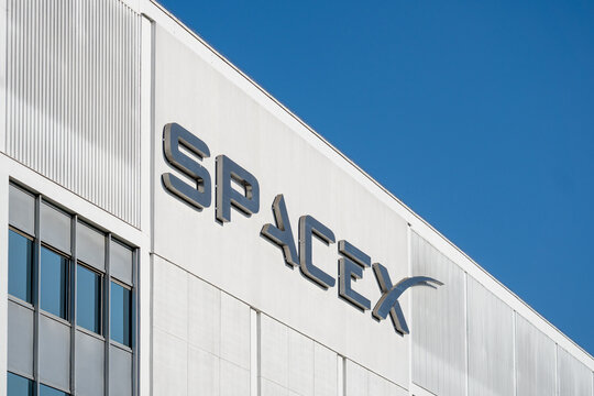 SpaceX headquarters facility on July 21, 2022 in Hawthorne, California 