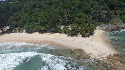 Ya Nui Beach is a charming tiny bay tucked in a cove between the Windmill Viewpoint and the famous Promthep Cape in the very south of Phuket Island. 