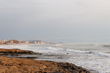 Vega Baja del Segura - Torrevieja - Vista y paisajes de la Playa de la Mata y su entorno